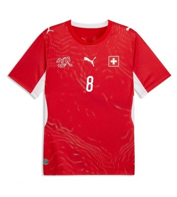 Schweiz Remo Freuler #8 Hjemmebanetrøje VM 2026 Kortærmet